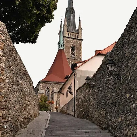 Apartament Luxusni S Empirovymi Freskami V Centru Caslavi *