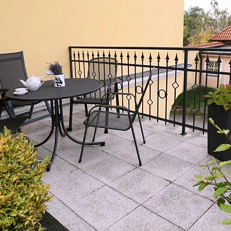 Apartament Luxusni S Empirovymi Freskami V Centru Caslavi *