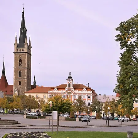 아파트 Luxusni S Empirovymi Freskami V Centru Caslavi